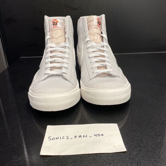 Nike Blazer Mid '77 EMB Men's Size 9 Vast Grey Summit White DD8021-001 BRAND NEW - Picture 3 of 11